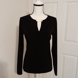 07:03- Michael Kors Black Top